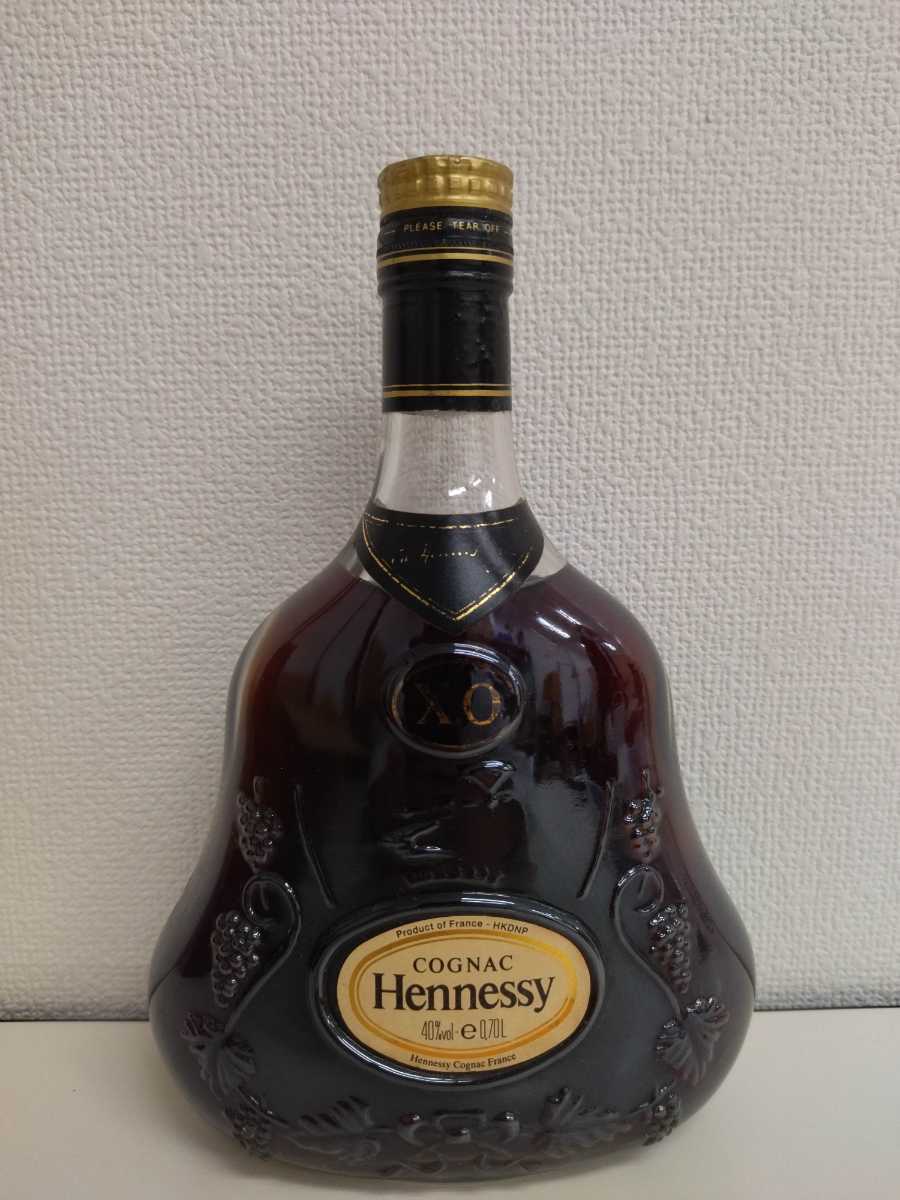 ☆98 古酒 未開栓 ヘネシー コニャック Hennessy X.O 金 キャップ