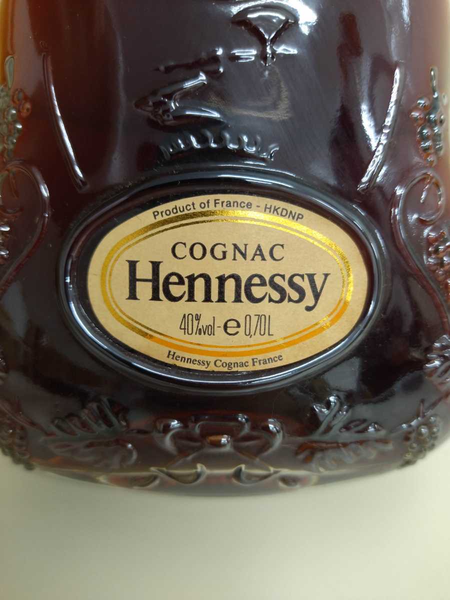 ☆98 古酒 未開栓 ヘネシー コニャック Hennessy X.O 金 キャップ
