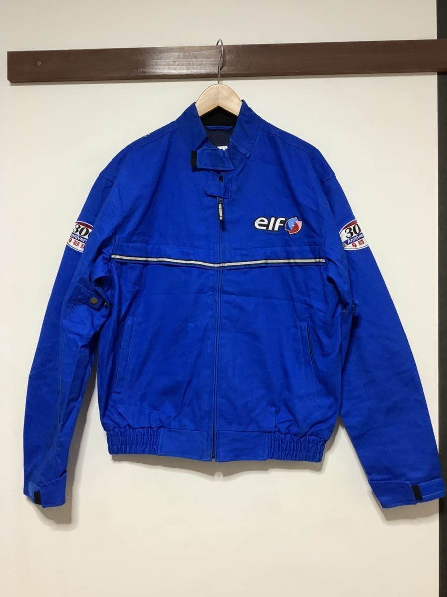  き1017 elf エルフ レッドバロン ライディングジャケット LL ブルー(デニム、コットン)｜売買されたオークション情報、yahooの商品情報をアーカイブ公開 - オークファン 男性用