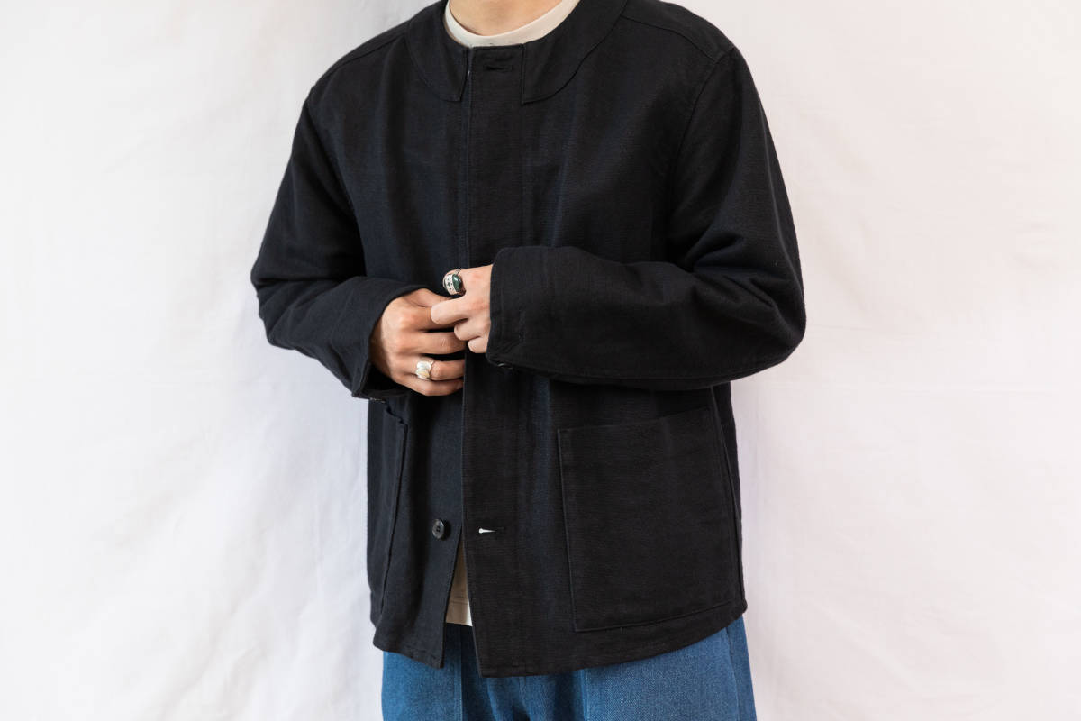 nest Robe CONFECT 木綿和紙レイルウェイジャケット 02181-0003 ユーロ 