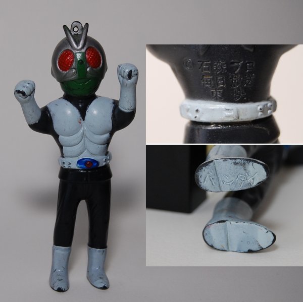  仮面ライダー ソフビ バンダイ 石森プロ 毎日放送 東映 昭和レトロ ビンテージ 当時もの 当時モノ当時物(ソフビ)｜売買されたオークション情報、yahooの商品情報をアーカイブ公開 - オークフ ソフビ