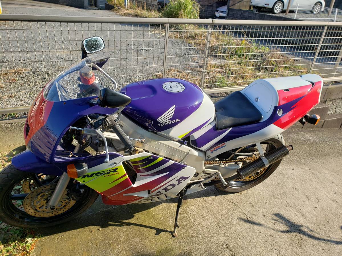 み様2本 Honda NSR MC28 ジャンク 引き取り限定 予備エンジン有り／書類有り
