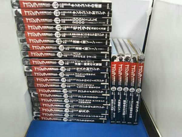 ジャンク 現状品 ゴジラ 全映画DVD コレクターズBOX vol.1～61セット