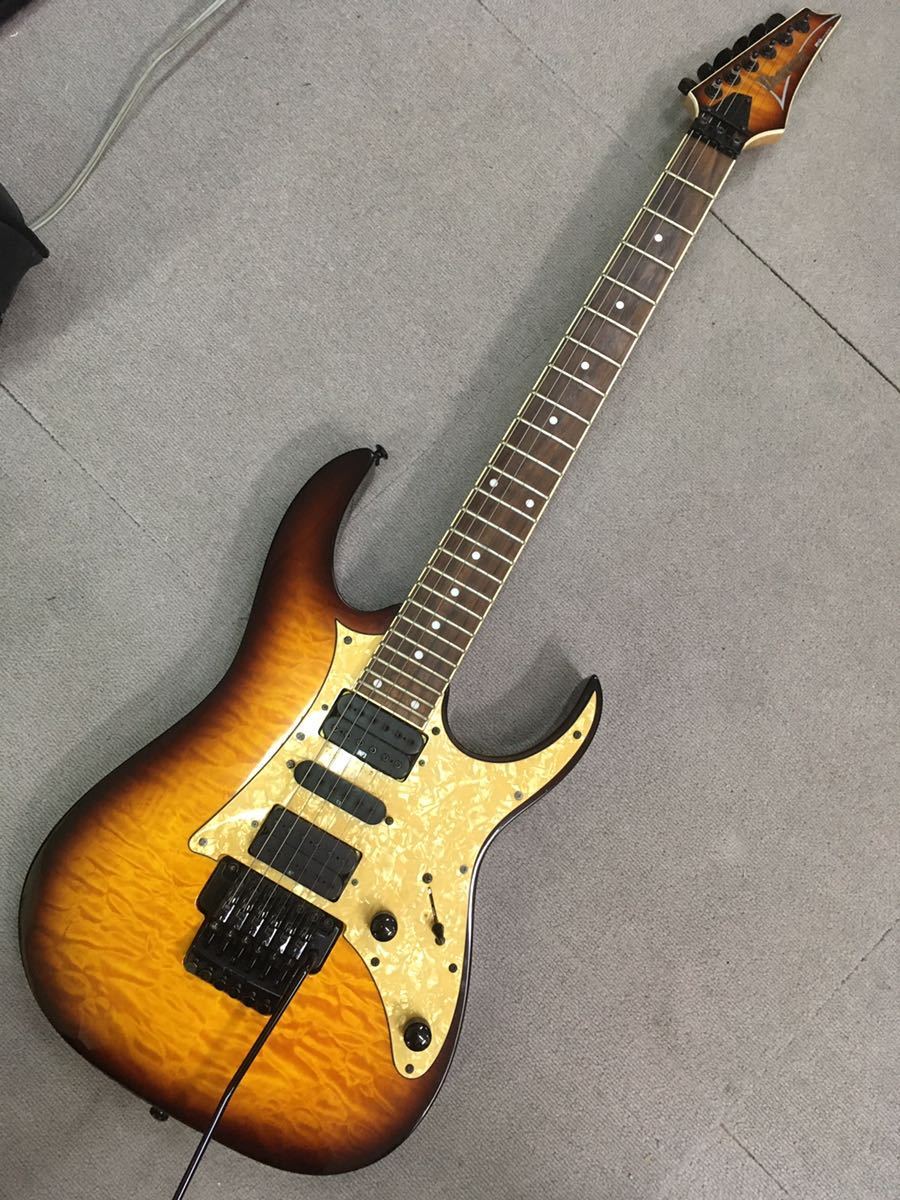Ibanez RG350QM キルトメイプル　美品 Ibanez RG350QM エレキギター アイバニーズ キルトメイプル トップ