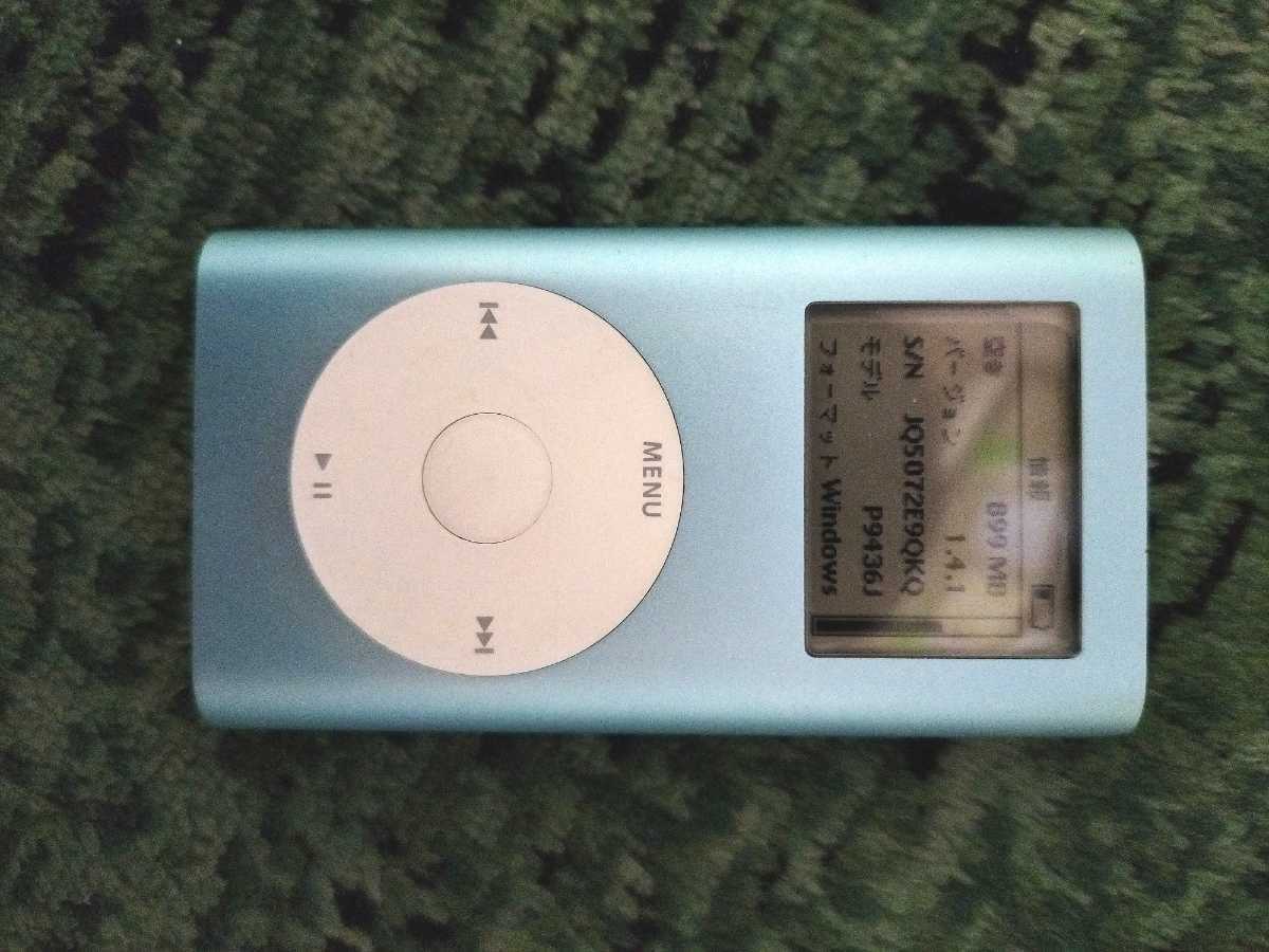 Apple A1051 iPod Mini - 4GB Blue Generation eBay 1st | mini 2nd