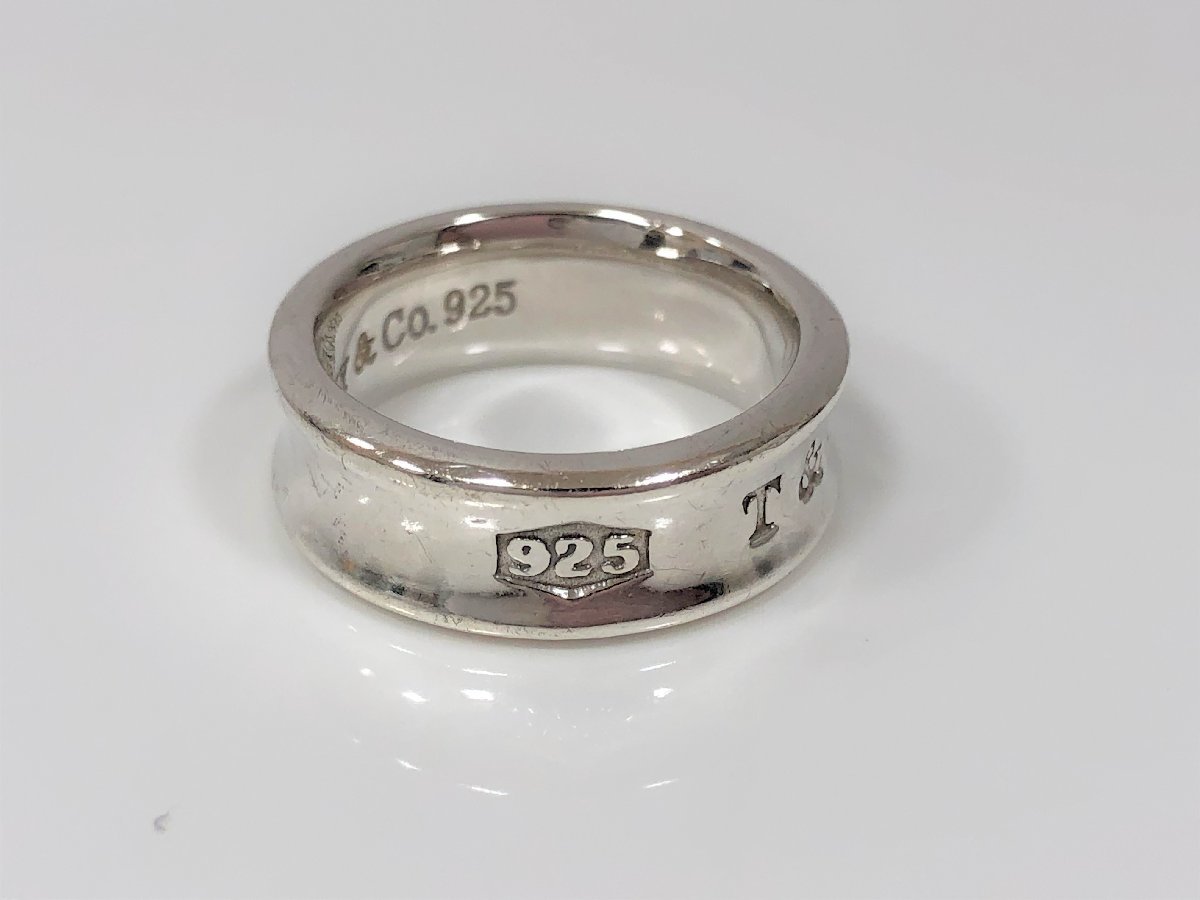 ☆TIFFANY&Co. ティファニー ナローリング 1837 パロマピカソ キス