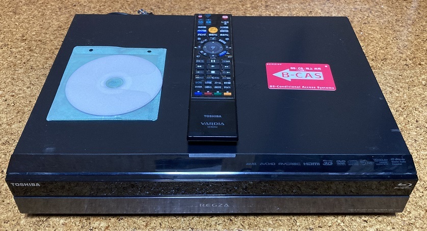 SHARP シャープ ブルーレイディスクレコーダー BD-W560 2014年製・通電
