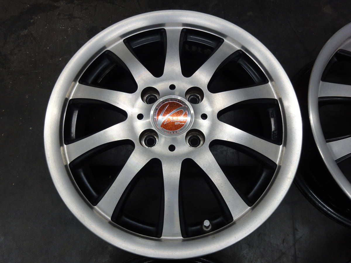 SSR ヴィエナ 15インチ 4.5J IS43 100-4H☆N-BOX N-WGN タント ムーヴ 