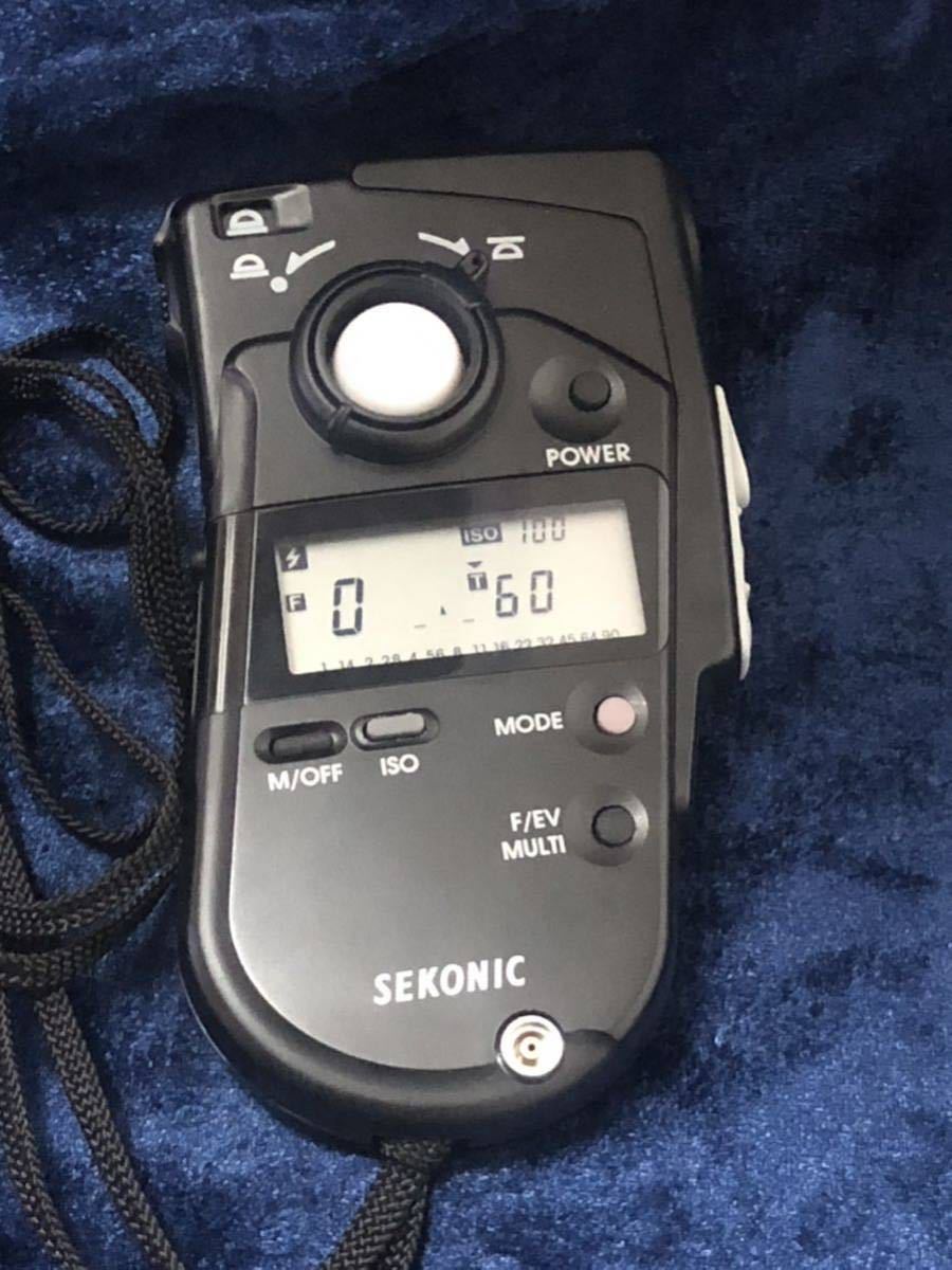 セコニック SEKONIC マルチマスター 露出計 MODEL L-408 中古品