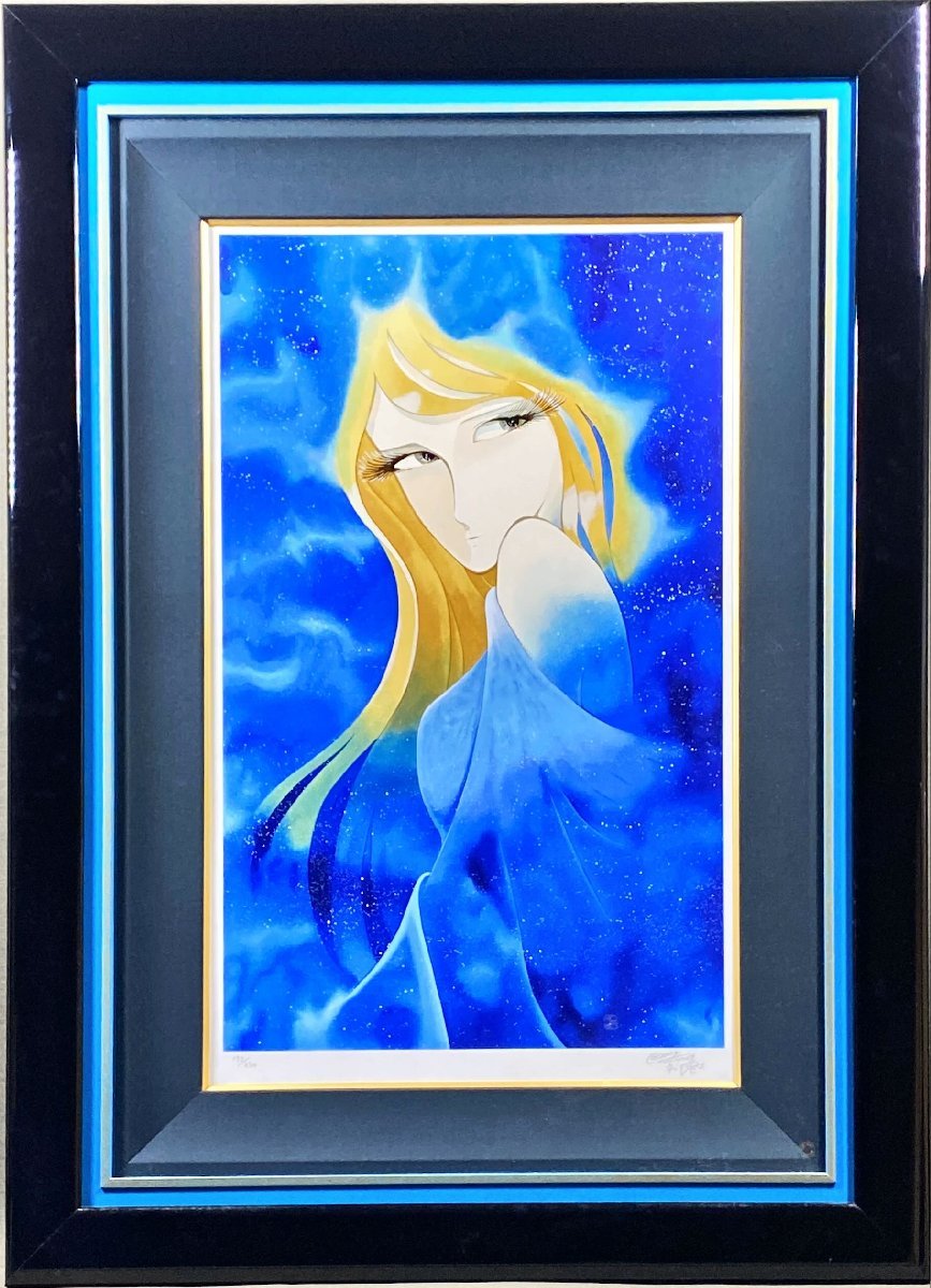 山水画 油彩画 額装品 定番，定番人気 美術品 加藤水城 真作 油彩 F25号『河畔晩夏』額装 C2402