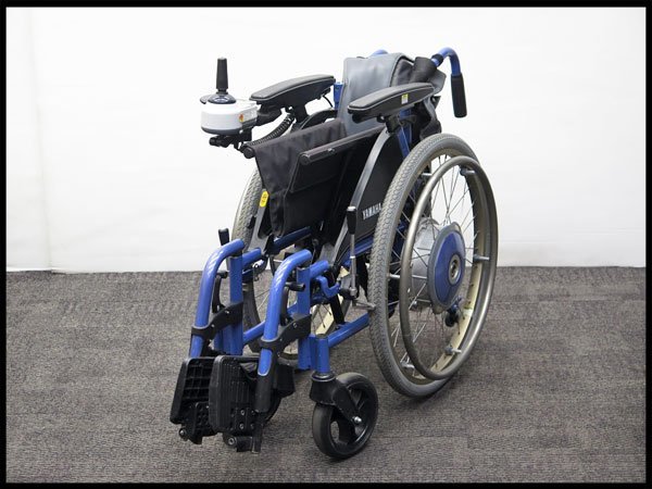 ○1) YAMAHA/ヤマハ 電動介助付き 電動車椅子 X0C1-S JWアクティブ 
