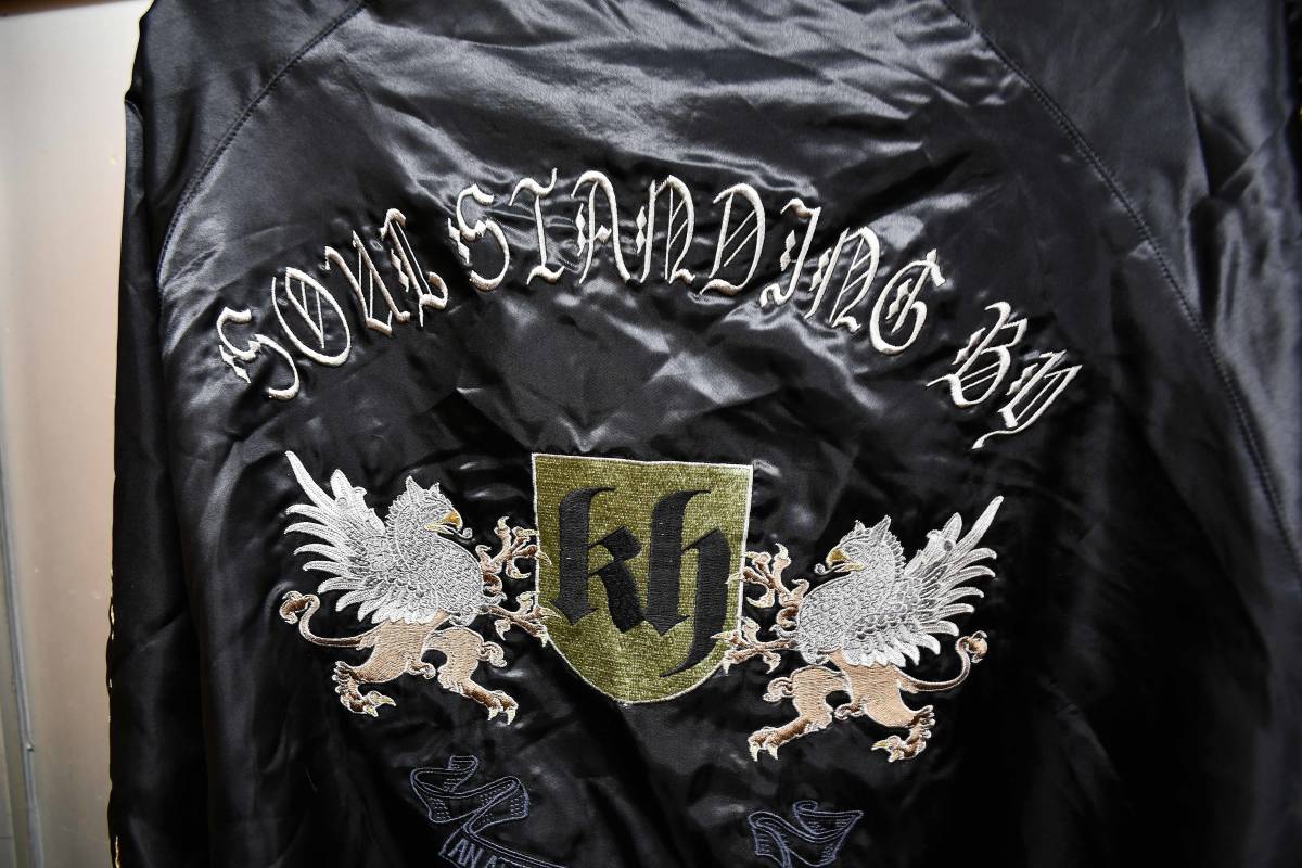 氷室京介 スカジャン SOUL STANDING BY 中古品 相模原 【公式通販】