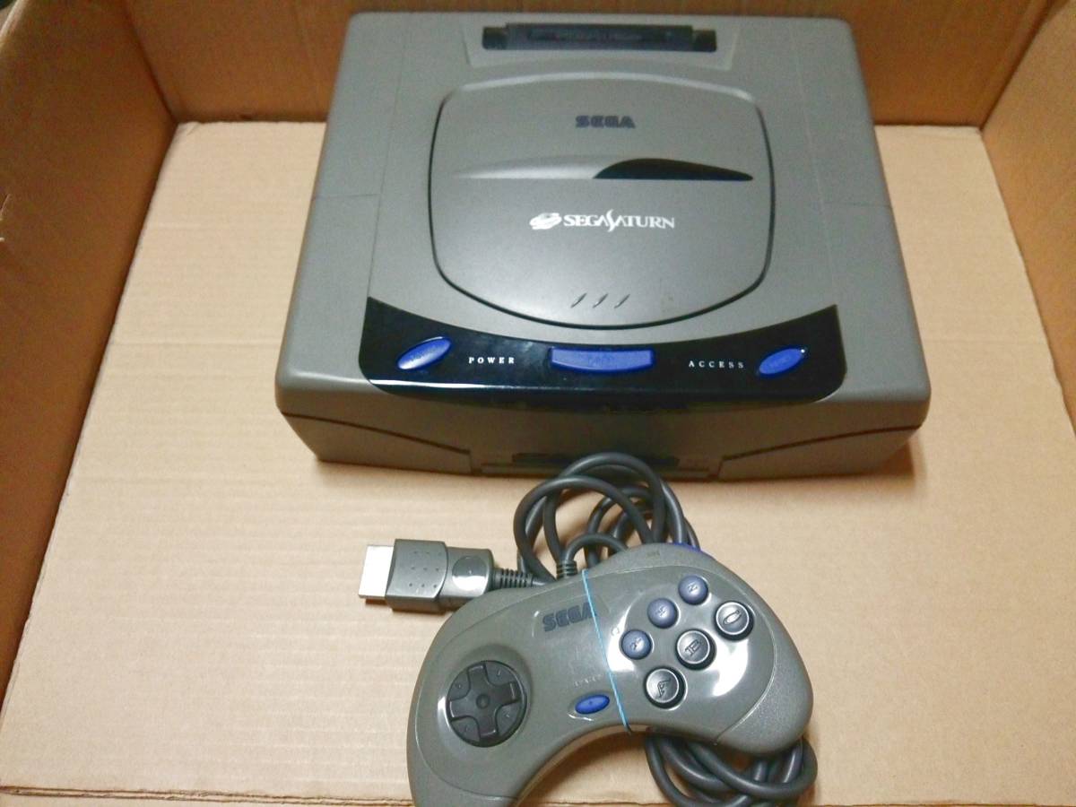 赤字超特価，安い ゲーム/SS SEGA SATURN セガサターン 本体 ＋ コントローラー セット(本体、アクセサリー)｜売買されたオークション情報、yahooの商品情報をアーカイブ公開 - オークファン サターン