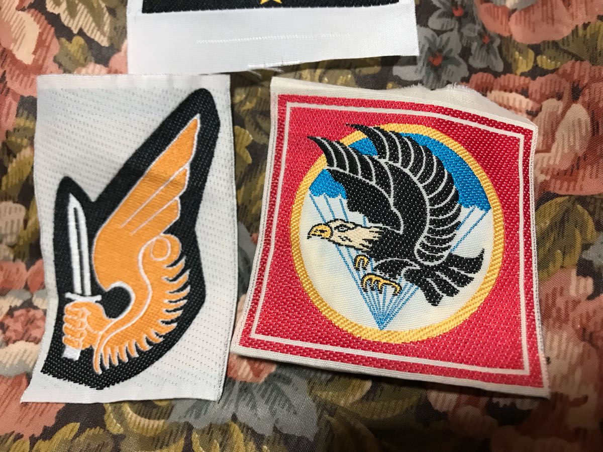 南ベトナム軍 空挺部隊 ベトナム戦 カラー パッチ 米軍 M16 AK47 ARVN