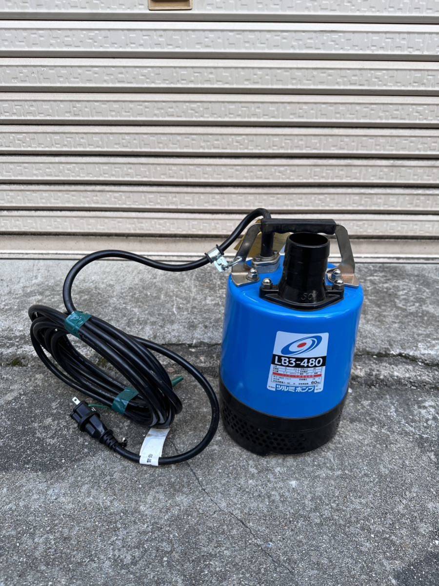 TSURUMI PUMP 水中ポンプ LB-480 100V 590W ツルミ LB-480-62 水中