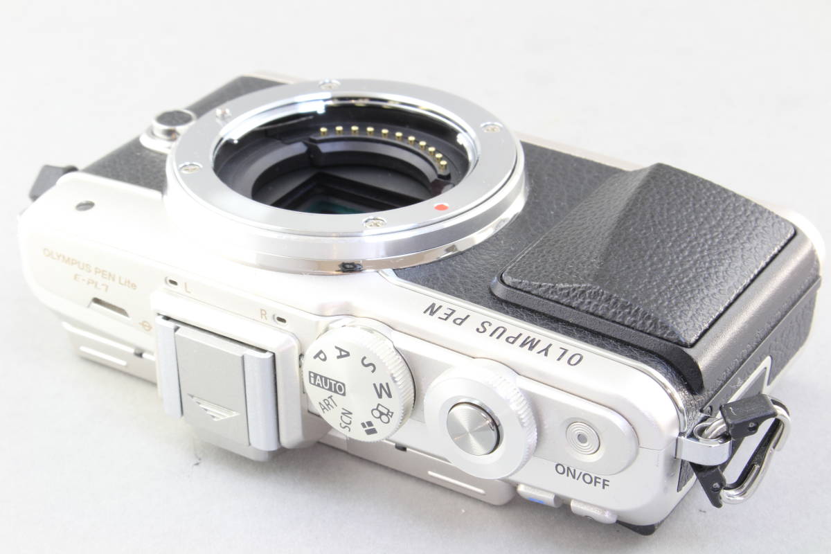 B+ (並品) OLYMPUS オリンパス PEN Lite E-PL3 ホワイト ボディ