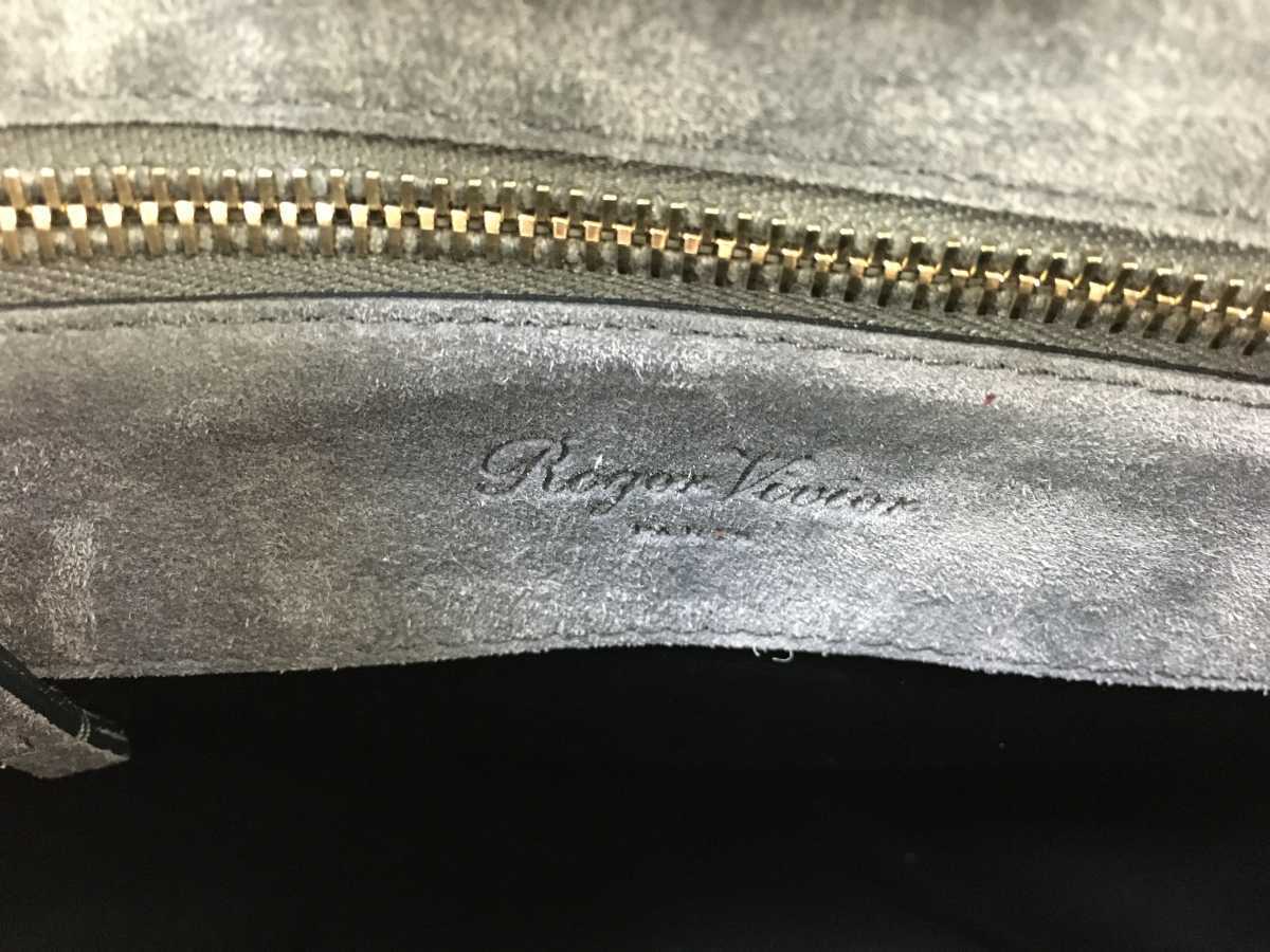 Roger Vivier スエード バックル スエードバッグロジェヴィヴィエ 未 