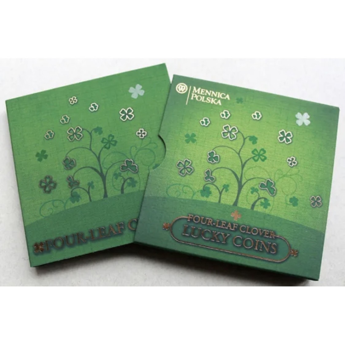 ◇幸運を呼ぶ四つ葉のクローバー◇ 2013年 ニウエ 銀貨 ギルト加工