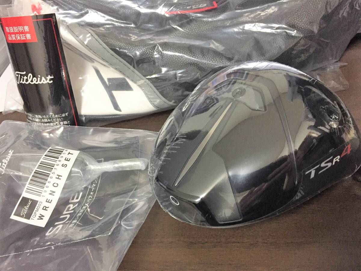 特注スペック 最新 新品 タイトリスト TSR4 10° ドライバー ヘッド 
