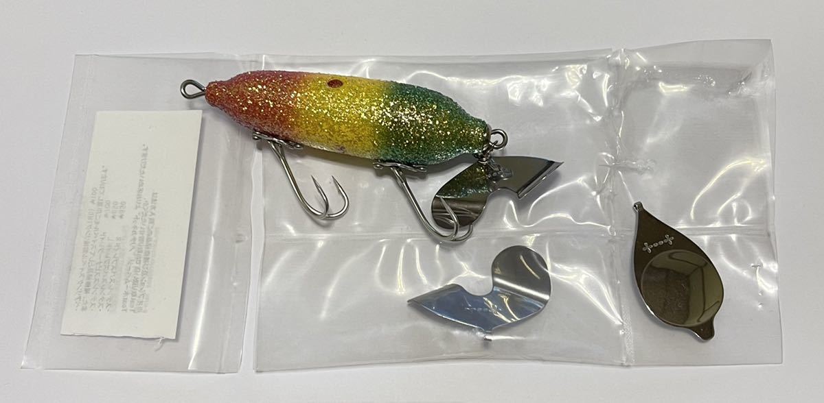 T.C.G Handmade Lures 52s No.2 ハンドメイドミノー アワビ貼り T.C.G