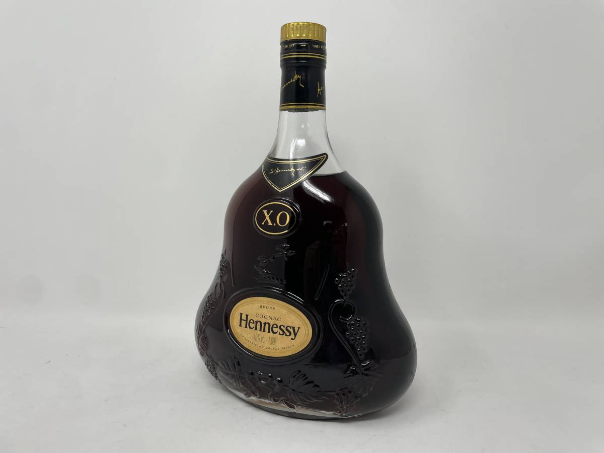 ヘネシー Hennessy XO Cognac 1000ml 古 【未開栓】 Hennessy XO