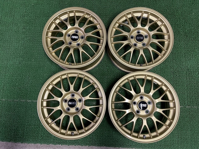 良品 BBS RG362 鍛造 16×6.5J ET＋48 PCD100 5穴 ガリ傷なし スバル 