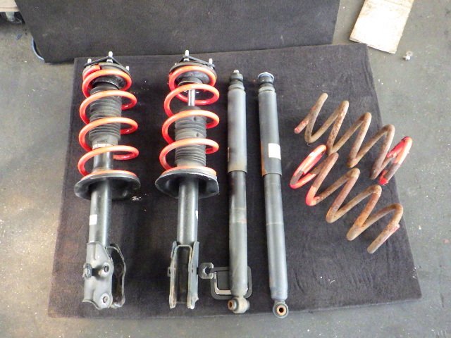 【Bx2】AutoExe オートエグゼ ダウンサス サスペンション スプリング バネ コイル マツダ純正 ショック付 1台分 LY3P MPV