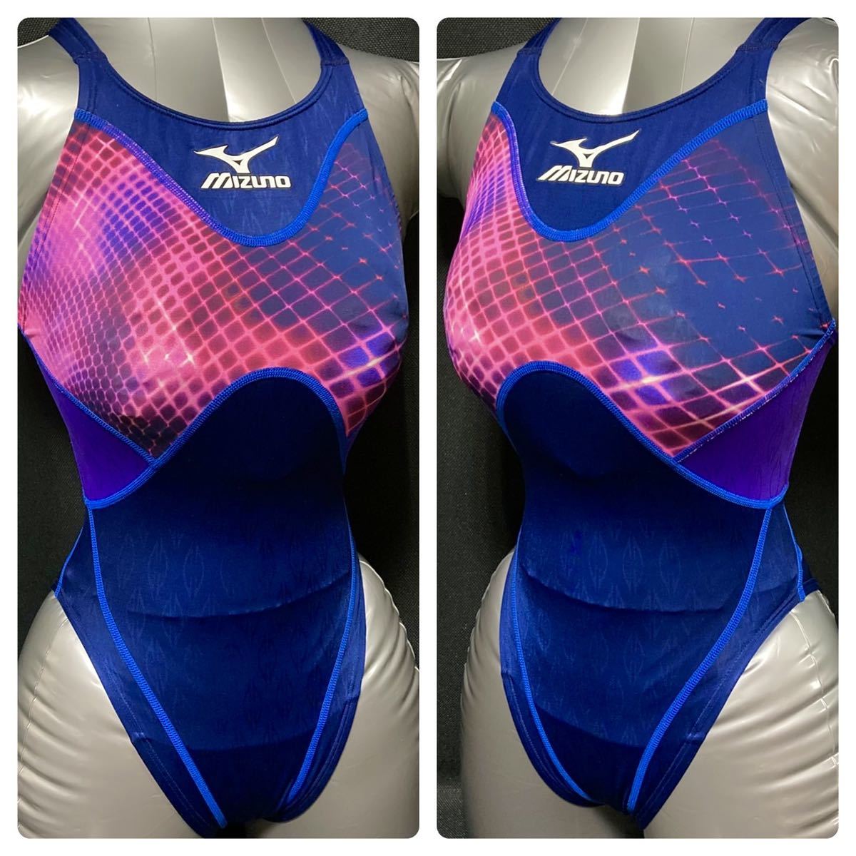 MIZUNO 競泳水着 Sサイズ マイティライン うろこ模様 MIGHTY LINE