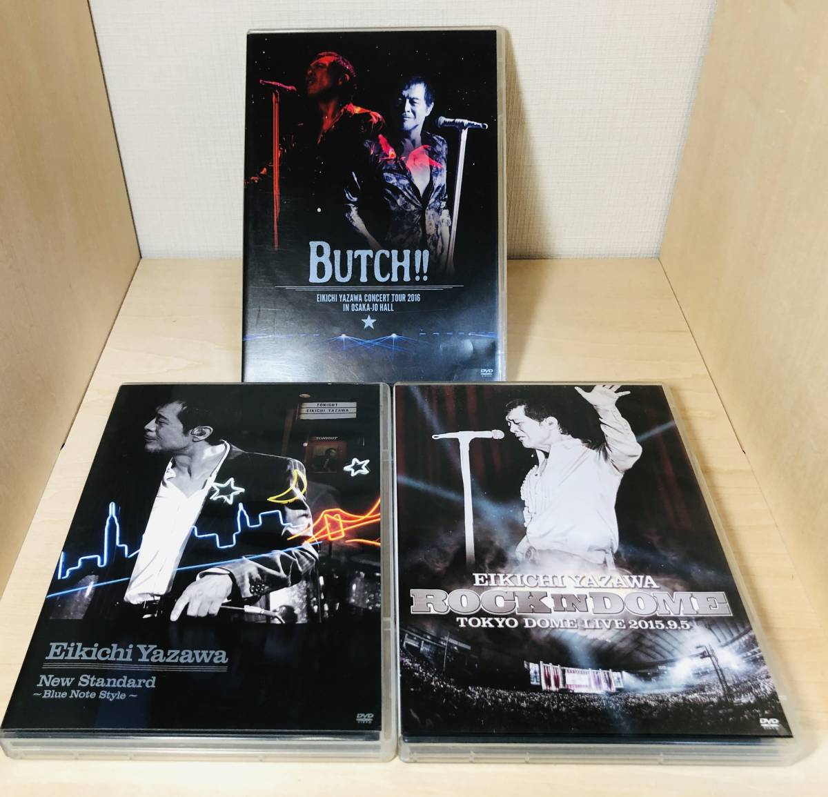  3枚セット DVD 矢沢永吉 New Standard Blue Note Style / ROCK IN DOME / TOUR 2016 BUTCH(ジャパニーズポップス)｜売買されたオークション情報、yahooの商品情報をアーカイブ公開 - オークファン ジャパニーズポップス