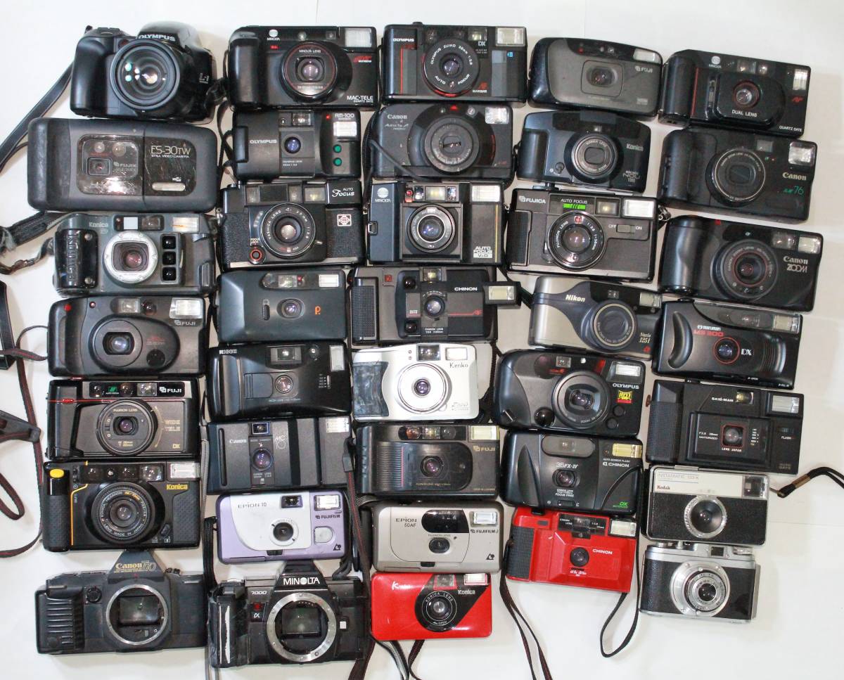 ☆コンパクトカメラ☆CANON OLYMPUS NIKON PENTAX MINOLTA ジャンク 
