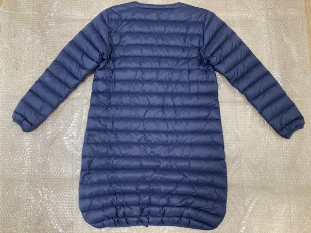 新品同様 DANTON インナーダウン ロングコート 34 NAVY ダントン