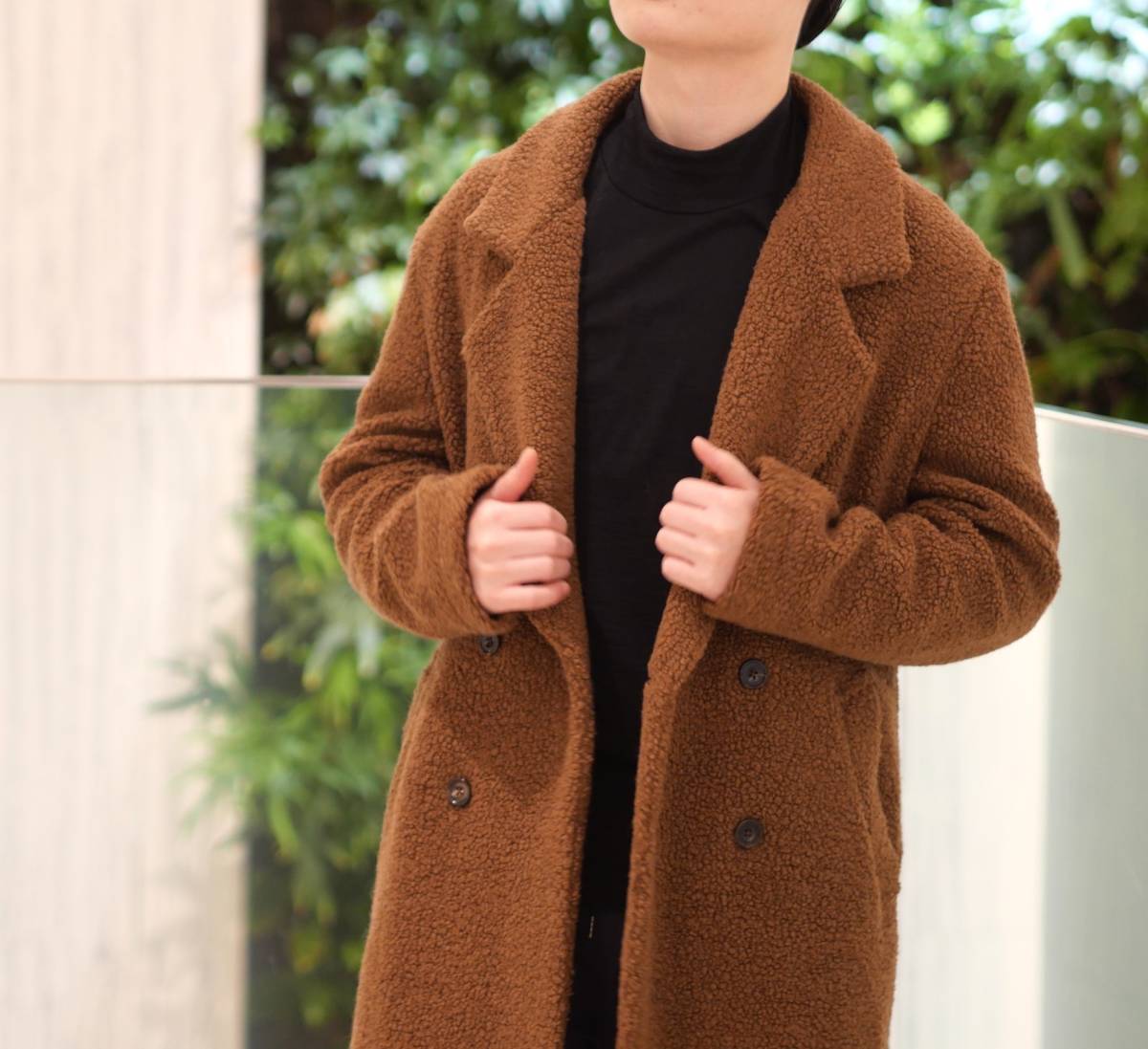 junhashimoto OVER W CHESTER COAT オーバーダブルチェスターコート