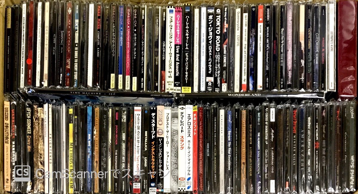CD100枚セット(1)　ロック&ポップス、ハードロック ◎1円スタート！ヘヴィメタル・ハードロック全般 1円スタート 中古