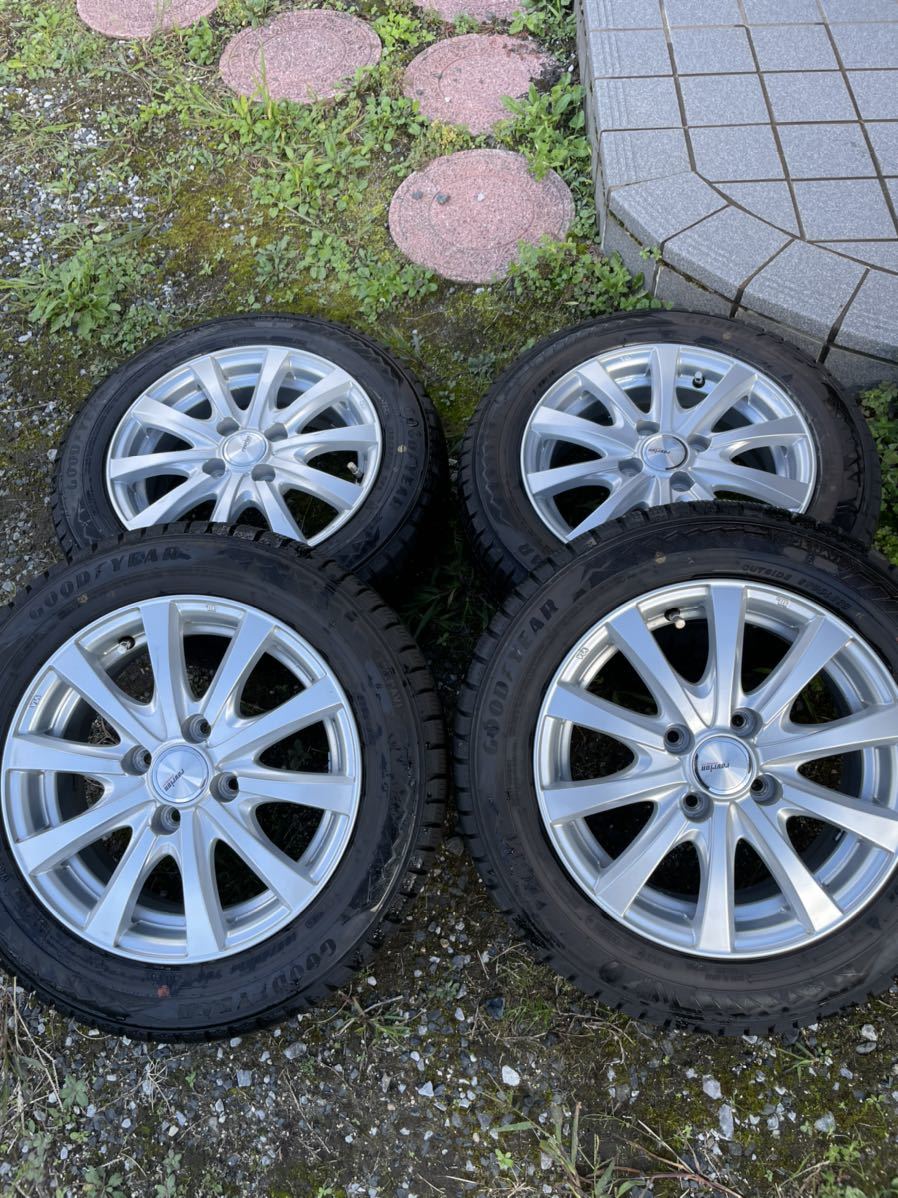 タンク ルーミー 等 新品 スタッドレス 中古 アルミ 4本 セット
