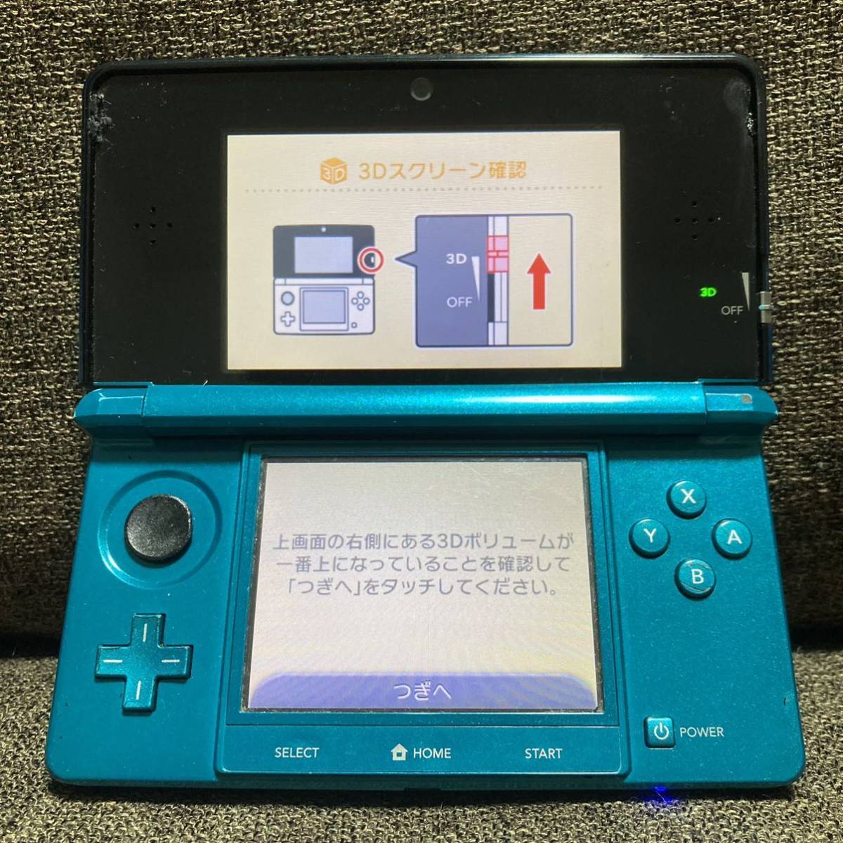 任天堂 ニンテンドー3DS本体 アクアブルー アクアブルー 本体 3DS 携帯