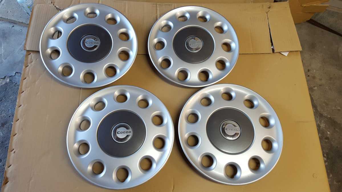 定番人気，格安 ダイハツ ミラ ココア L675S L685S 純正 14インチ ホイール キャップ まあまあ綺麗 4枚セット １台分(純正品)｜売買されたオークション情報、yahooの商品情報をアーカイブ公開 - オークファン 純正品