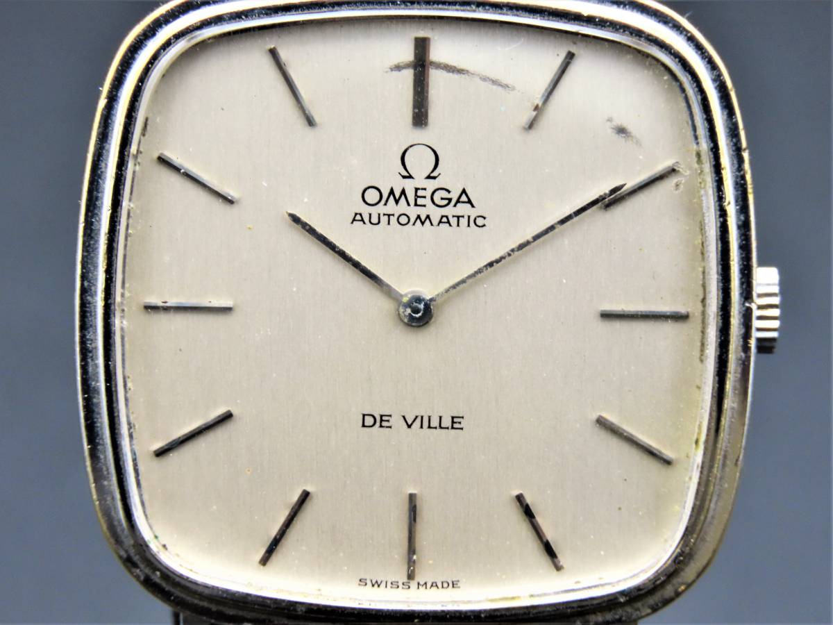 1円～! 稼動品☆正規品 OMEGA オメガ DEVILLE デビル 自動巻き