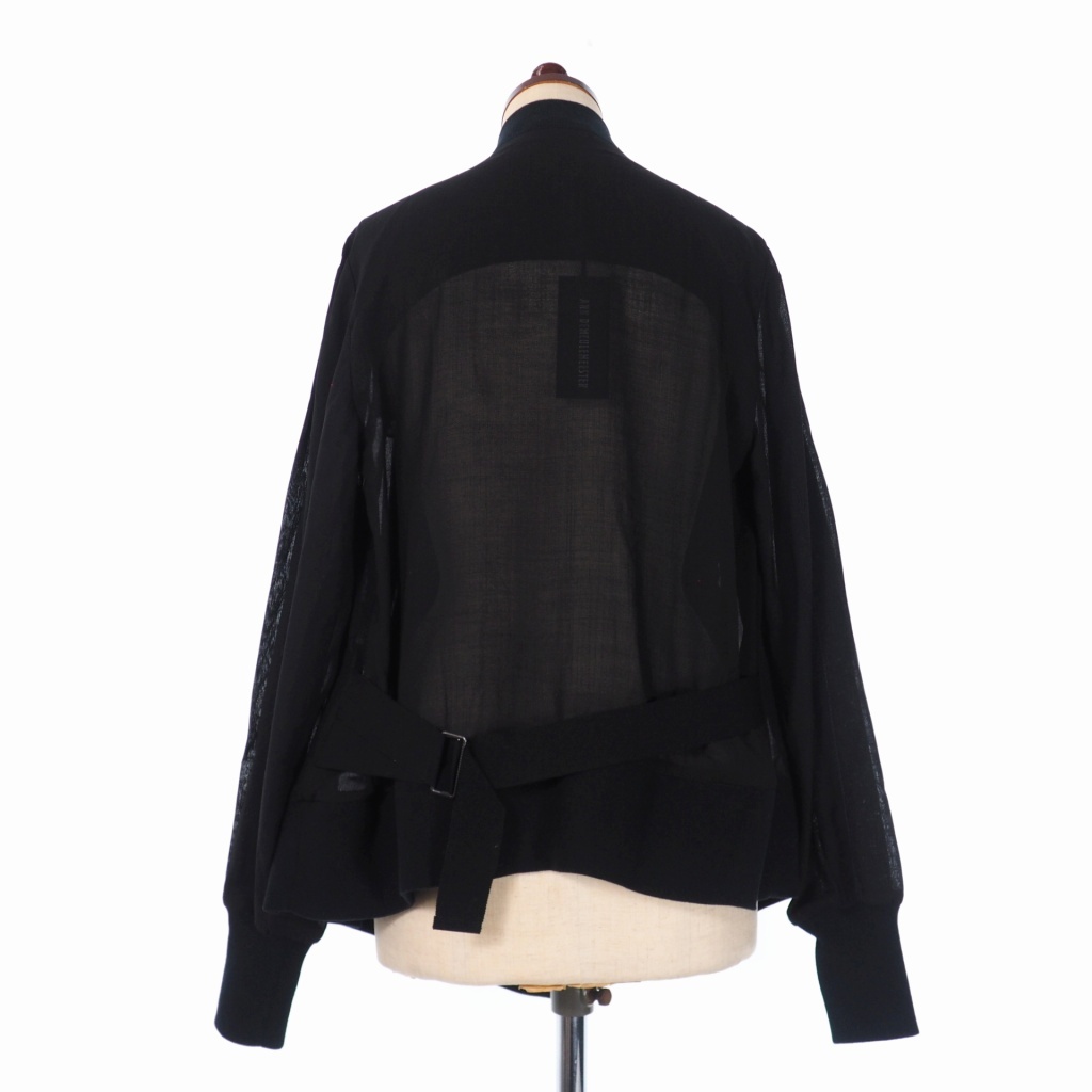 アンドゥムルメステール ANN DEMEULEMEESTER オーバーサイズ ボンバー 