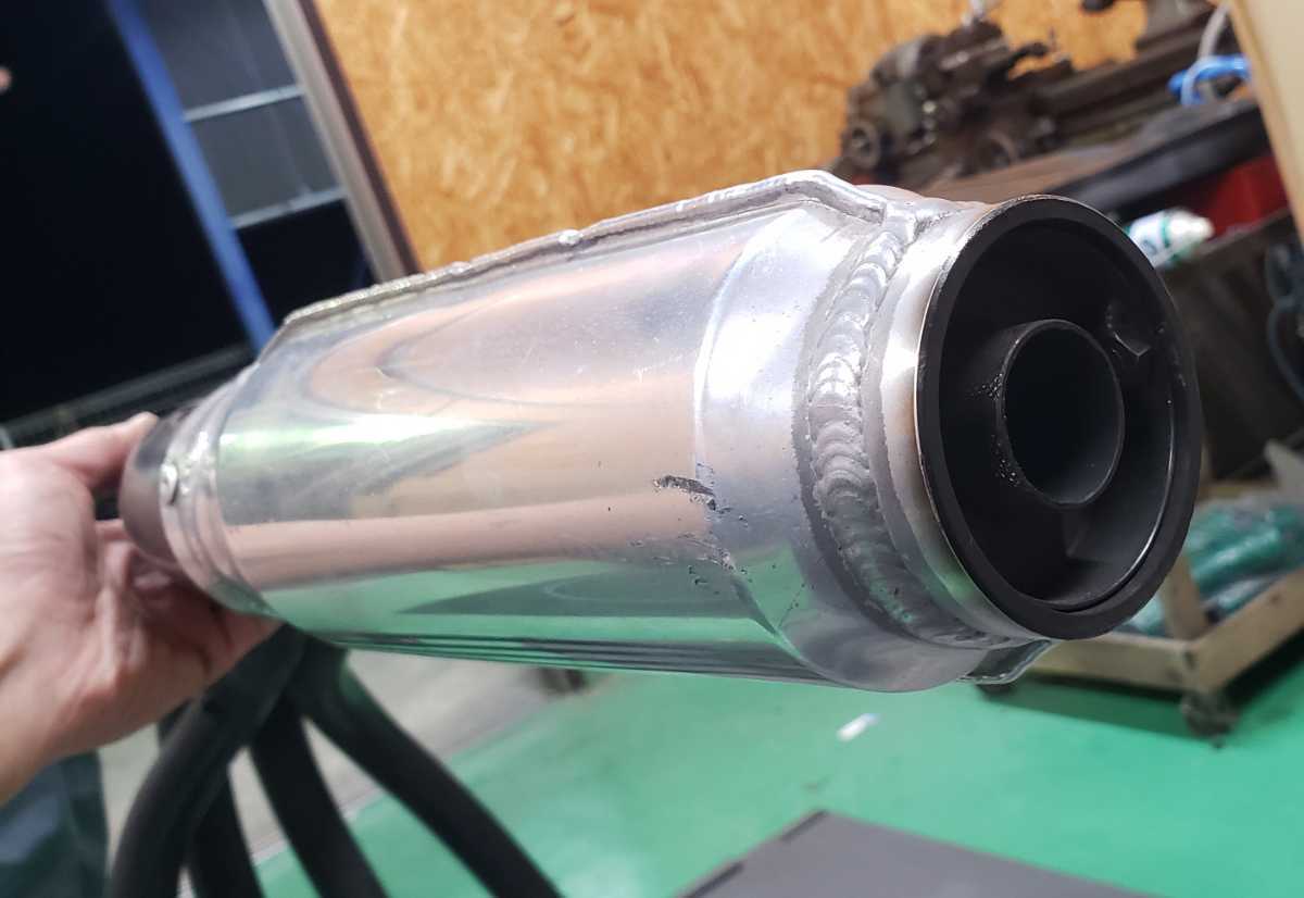 カワサキ　Z系用モナカマフラー　Z1000Mk2 Z1 Z2 KZ1000 KZ 