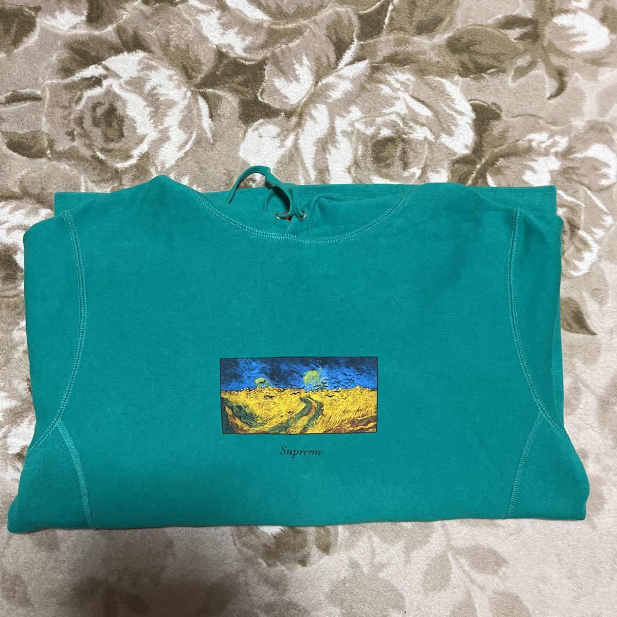 希少 17ss Supreme Field Hooded Sweatshirt パーカー スウェット XL 