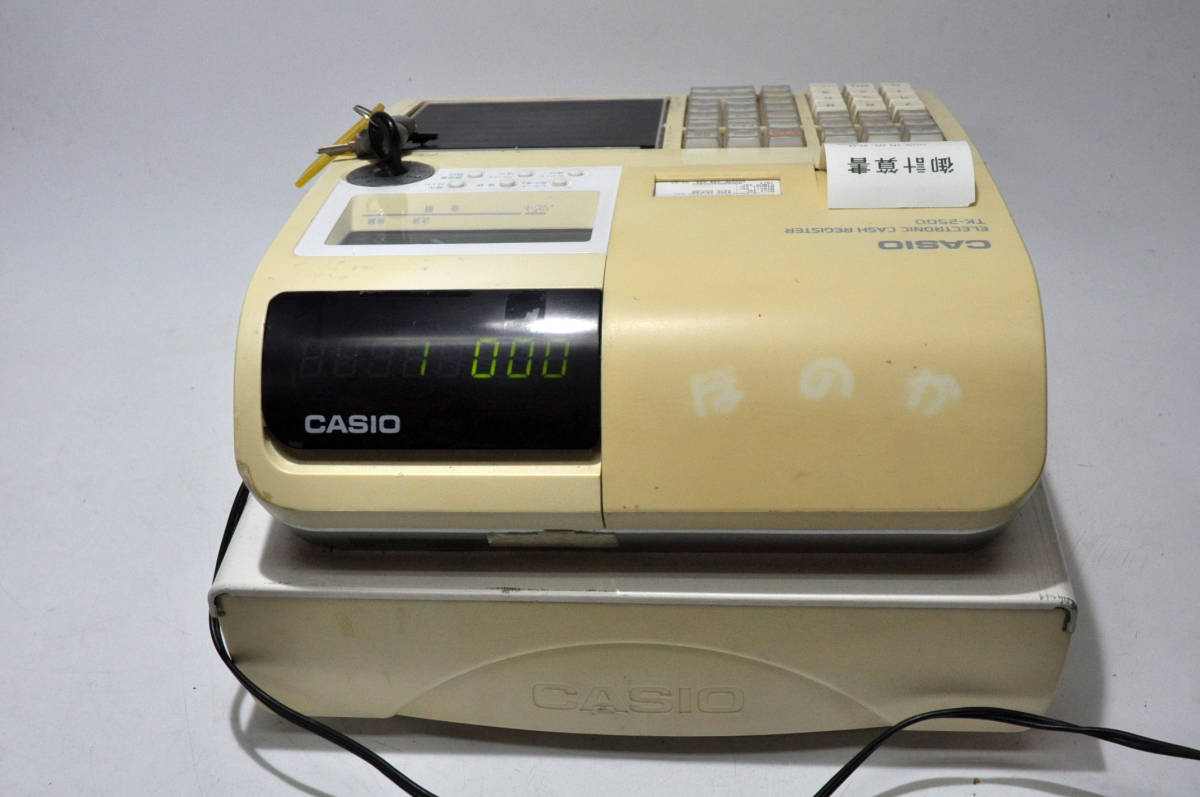 カシオ電子レジTK2500