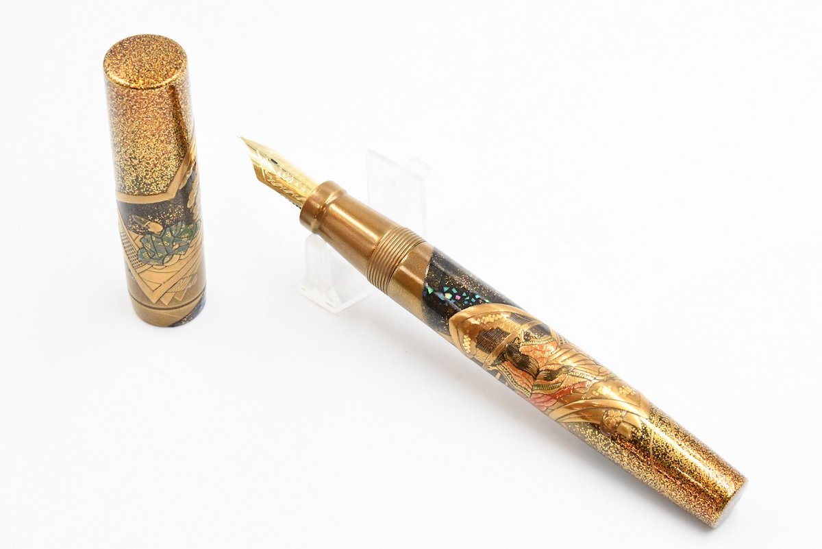 PILOT パイロット 創立80周年記念 蒔絵 万年筆 雅 草紙絵 國光会 林勝