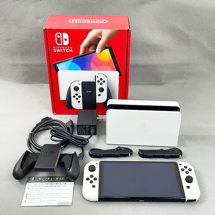 有機EL Nintendo Switch 任天堂 スイッチ 本体 ホワイト 任天堂