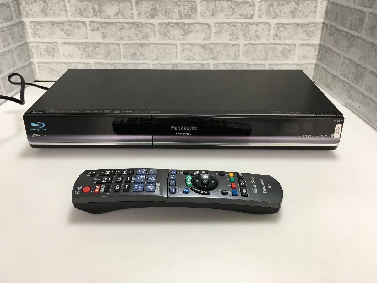 Panasonic Blu-ray レコーダーDMR-BW880 HDD 1TB 公式通販