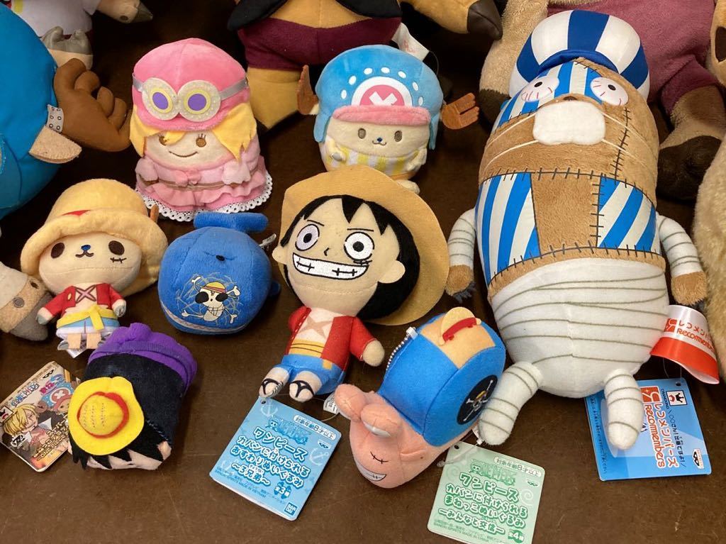 YK839) ワンピース ONEPIECE ぬいぐるみ 大量セット まとめ売り 現状品
