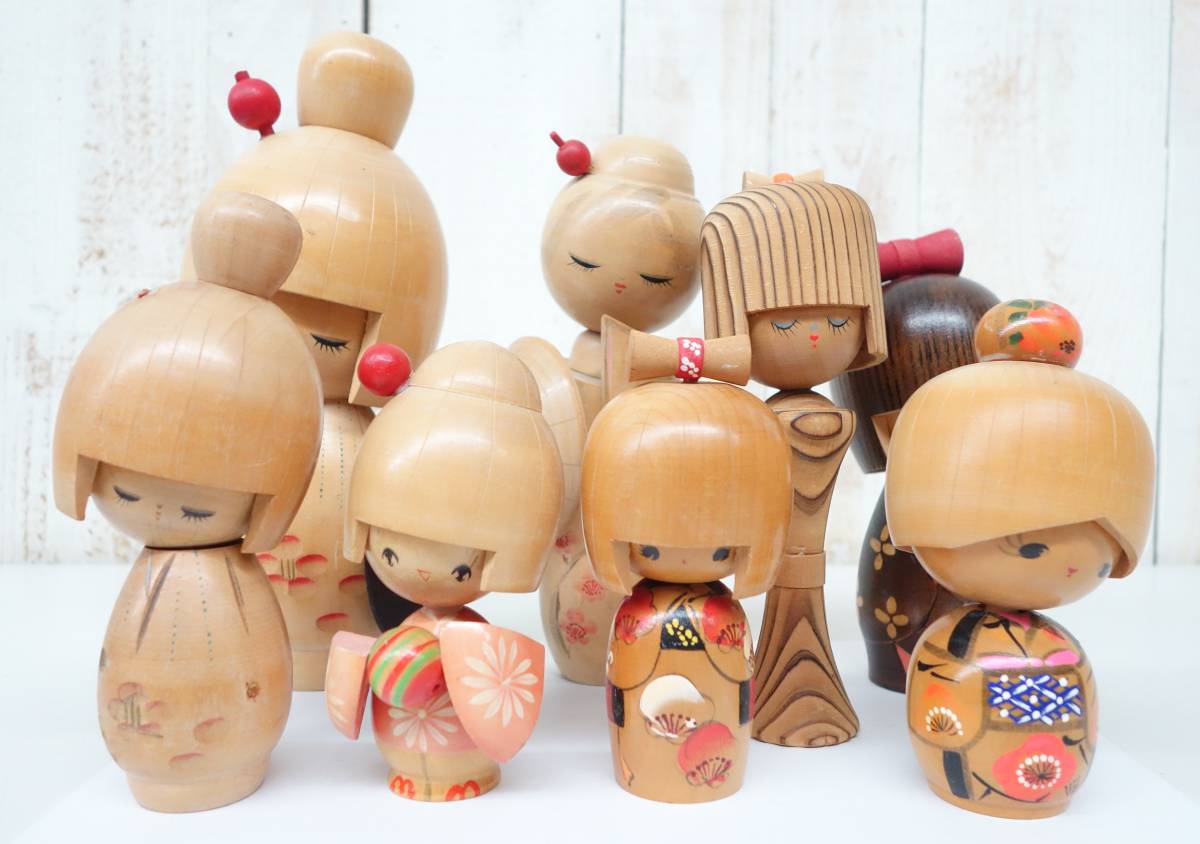 こけし 小林伊之助 花野 内閣総理大臣賞 創作こけし 伝統工芸品 日本
