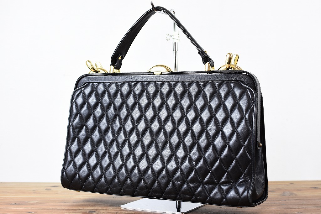 6161 KIMIJIMA BOUTIQUE キミジマ キルティング ゴールド 金具 セミ  