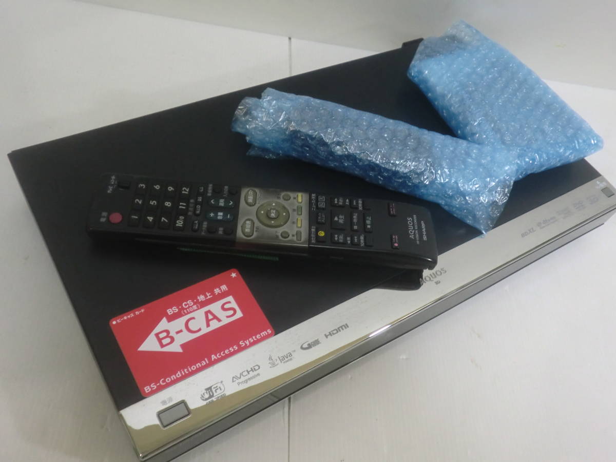 ◇◇SHARP◇すぐ使える 動作良好品 AQUOS ブルーレイ◇BD-W1500◇1TB/