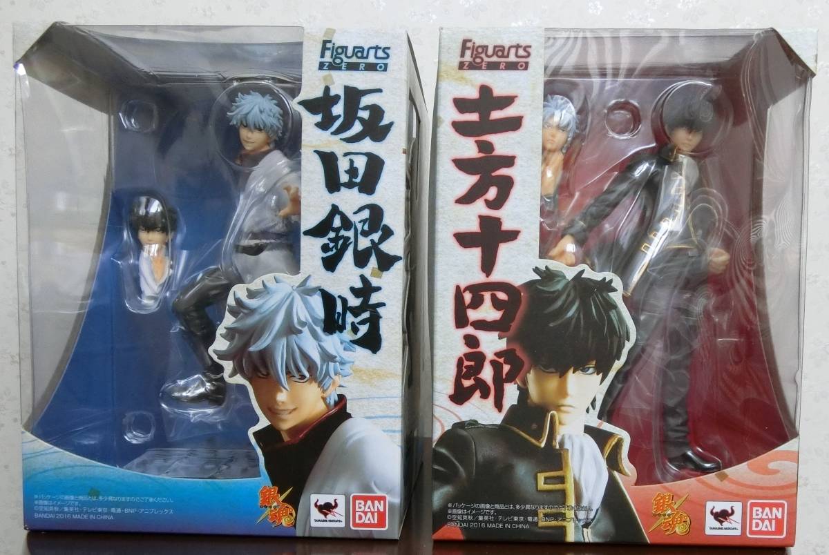 銀魂 フィギュア フィギュアーツZERO 初回限定品 坂田銀時＆土方十四郎 