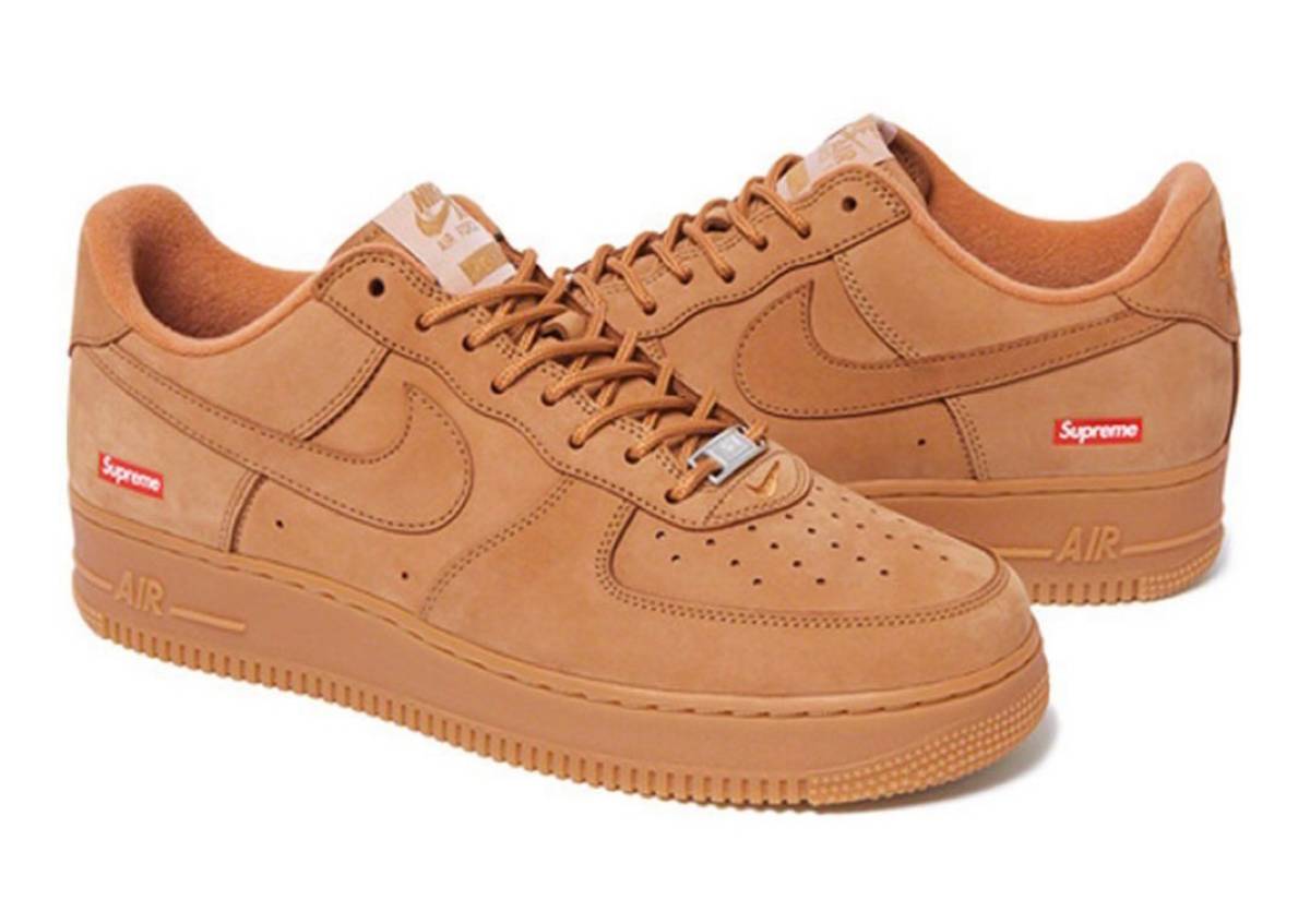 シュプリーム Supreme Nike Air Force 1 Low Flax Wheat NIKE 27センチ 